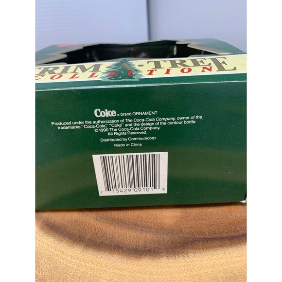 Coca-Cola 1947 Santa Claus Trim-A-Tree Collection Ornament Figurine Vintage 1990 - Picture 7 of 9